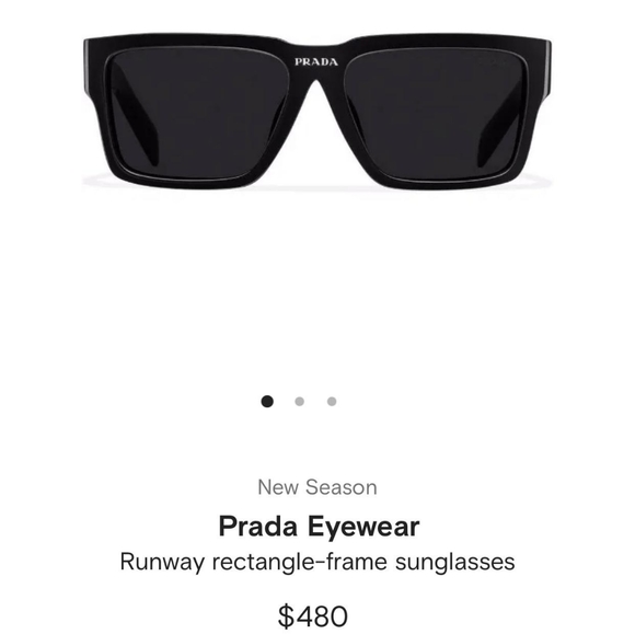 Prada Unisex Authentic Sunglasses from '22 season!!! Ray ban style - Picture 2 of 7